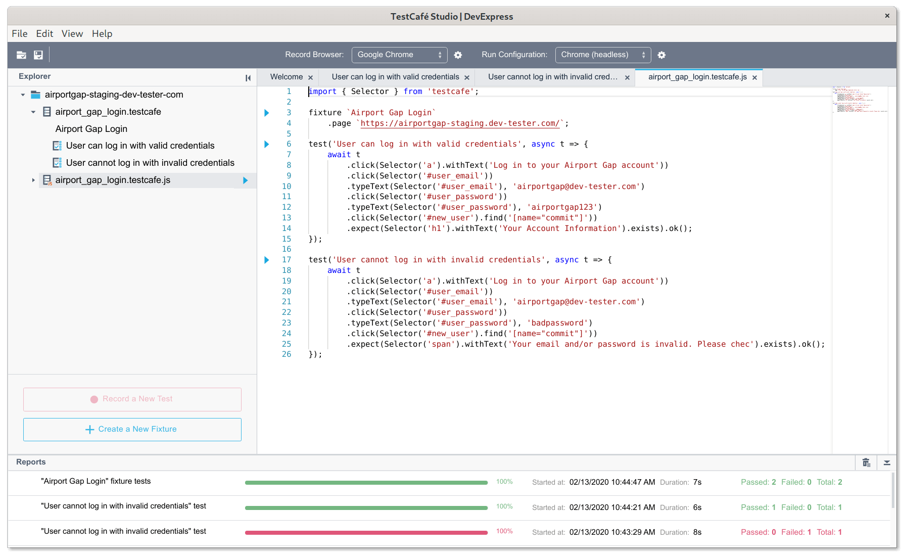 TestCafe v15.1 - Test Results View & Usability Enhancements (Coming soon)