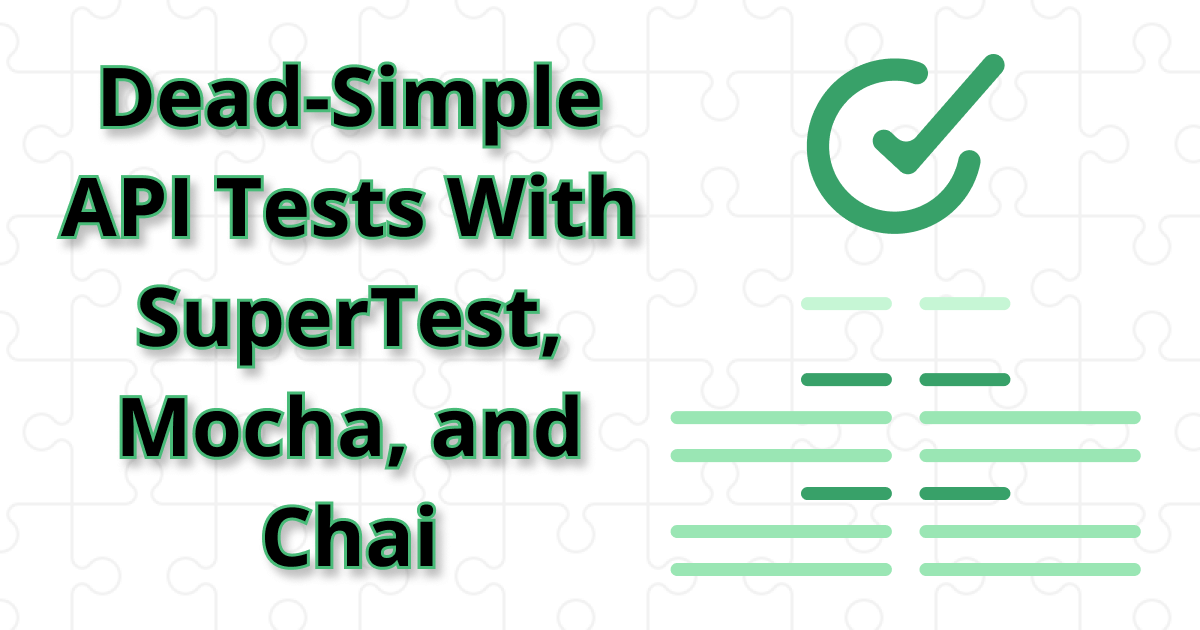 API Automation using SuperTest Mocha ChaiJS and FakerJS - Code with MMAK