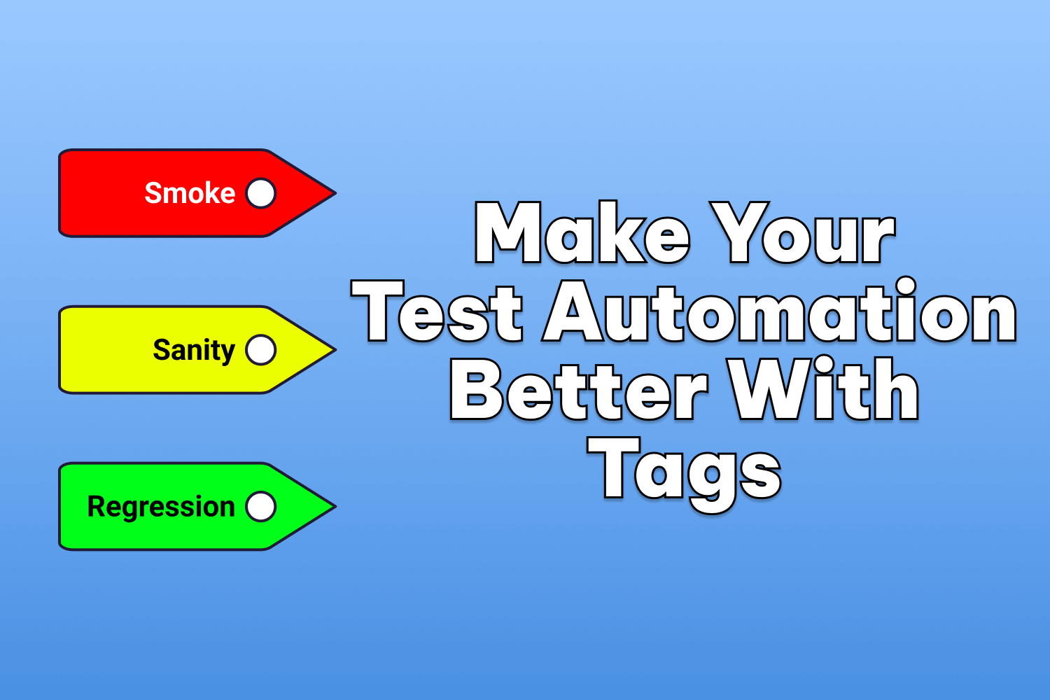 Make Your Test Automation Better With Tags